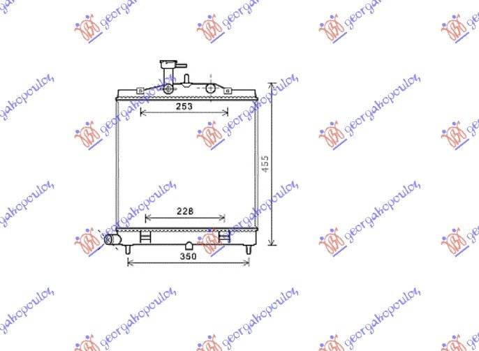 HLADNJAK MOTORA 1.1 CRDi (35.5x39.5)