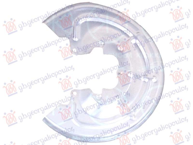 ZASTITA ZADNJEG KOCIONOG DISKA (PRECNIK ZASTITE 265/90mm) (PRECNIK DISKA 265/90mm)