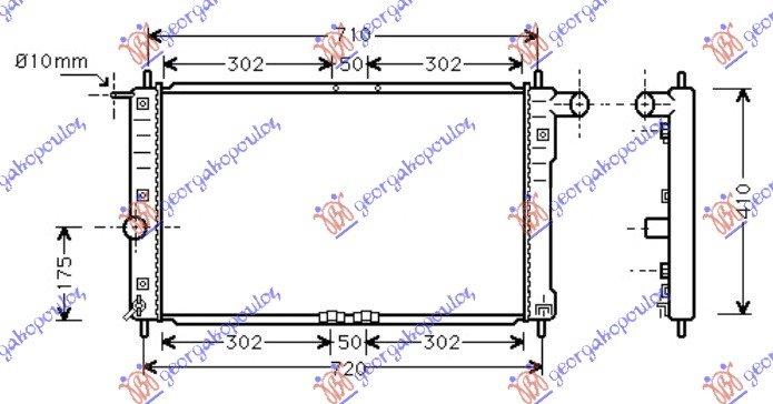 HLAD MOTORA 1.6-2.0cc (65.4x38) MANUELNI