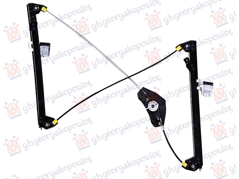 PODIZAC PREDNJEG PROZORA 3 VRATA ELEKTRICNI (BEZ MOTORA)