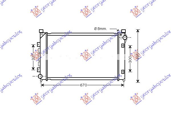 HLAD.MOTORA 98-00 1.8cc 16V(61x43) +/- A