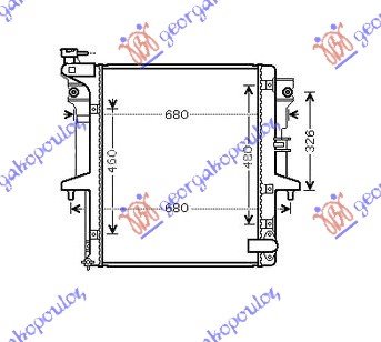 HLAD MOTORA 2.5TD (52.5x63.5) MANUEL