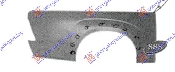 BOCNI LIM ZADNJI 2 VRATA (PRODUZENA KABINA) (OTVORI ZA RUB)