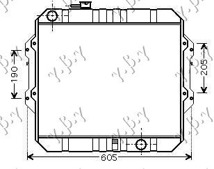 HLAD.MOT.2.5 T.DIZEL(50x53x3.3)