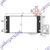 HLADNJAK KLIME 1.7 CDTI (54x26) -03