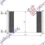 HLAD KLIME 130 1.8i-16V-1.9D/JTD(48.8x31