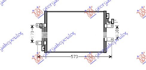 HLADNJAK KLIME  1.3 JTD (45x35x16) 03-