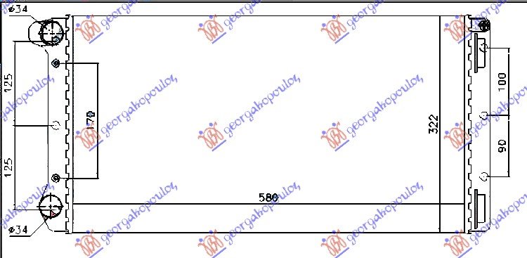 HLAD MOT. 1.9 JTD (58x30.8x38)TIP MARELL