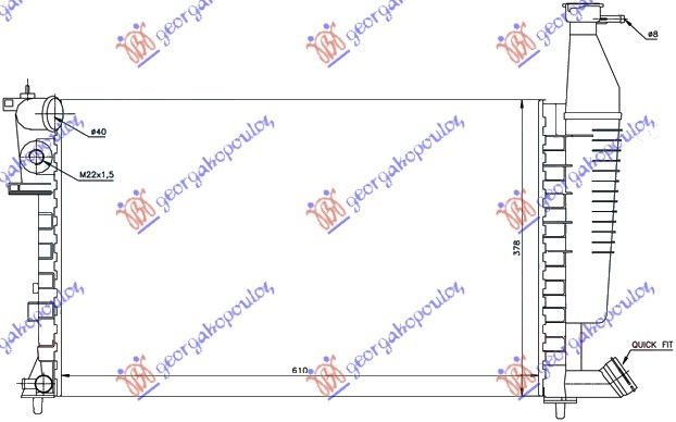 HLAD 1.4-1.6-1.8 +/-AC (61x37.7x23)SA ZA