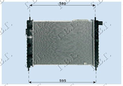 HLADNJAK MOTORA 1.7 DIESEL (52x37)