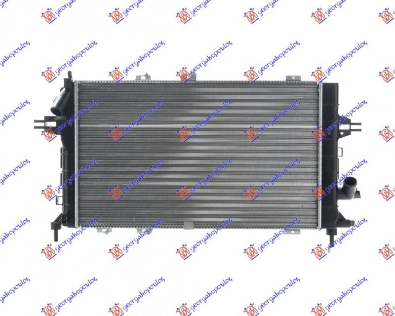 HLADNJAK MOTORA 1.3/1.7/1.9 CDTI DIZEL (60x37) (LEMLJEN SPOJ) (NRF)