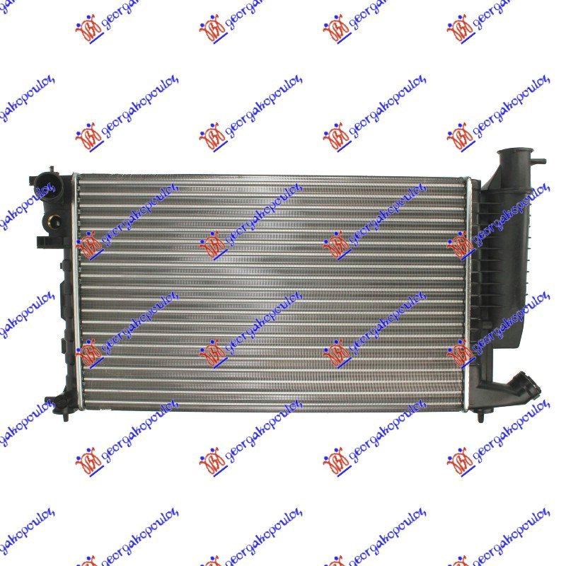 HLADNJAK MOTORA 1.4/1.6/1.8  VTS (+AC) (61x38) (BRZA SPOJNICA) (NRF)
