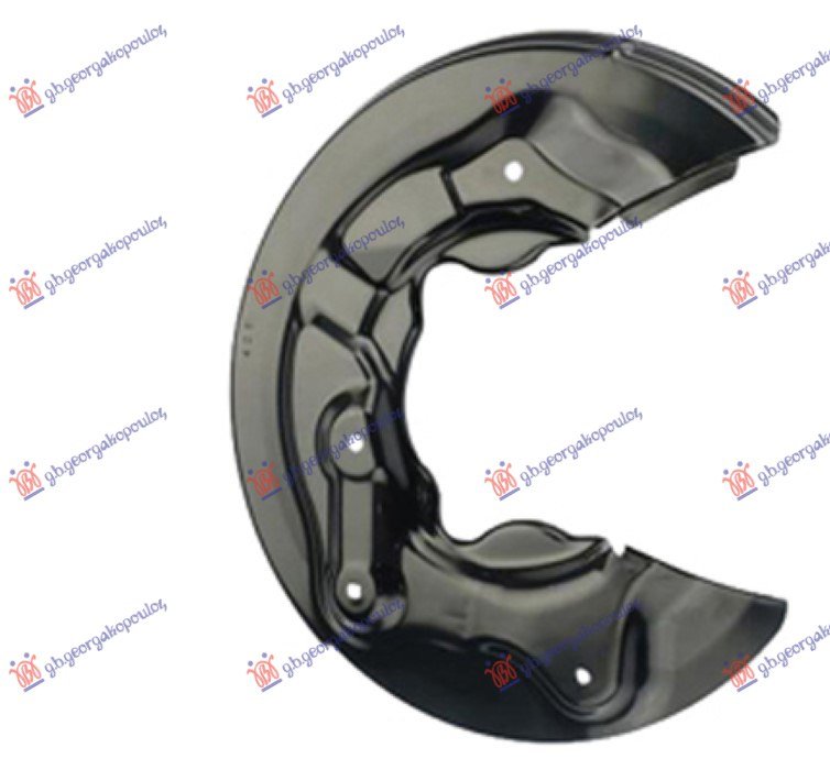 ZASTITA ZADNJEG KOCIONOG DISKA 4WD (PRECNIK ZASTITE 320/65mm) (PRECNIK DISKA 272mm)