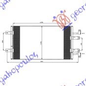 HLADNJAK KLIME 2.5 CDTi(69x39)