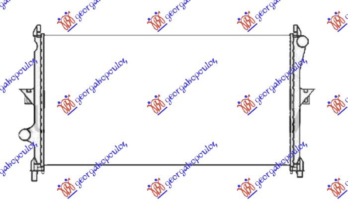 HLADNJAK MOTORA 2.2-3.0 HDI (MAN/AUTO) (710x359) (NRF)