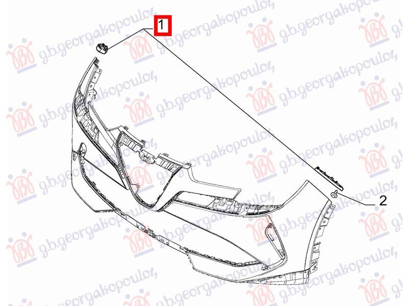 NOSAC PREDNJEG BRANIKA BOCNI PLASTICNI (O)