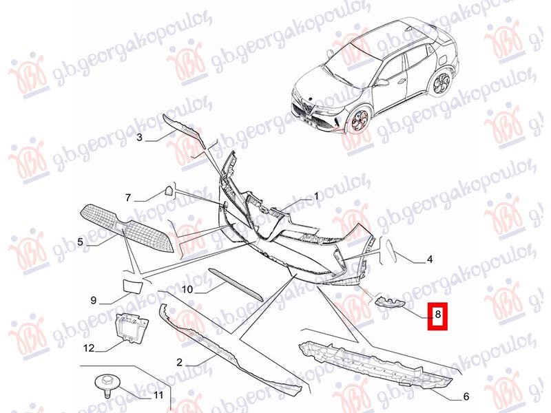 SPOJLER PREDNJEG BRANIKA BOCNI (O)