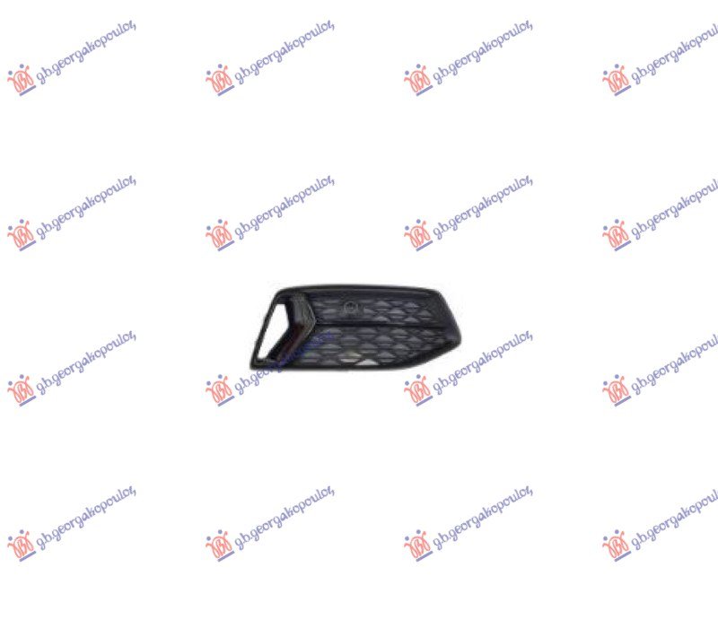 RESETKA PREDNJEG BRANIKA CRNA/SJAJ-CRNA (PDS SENZOR)