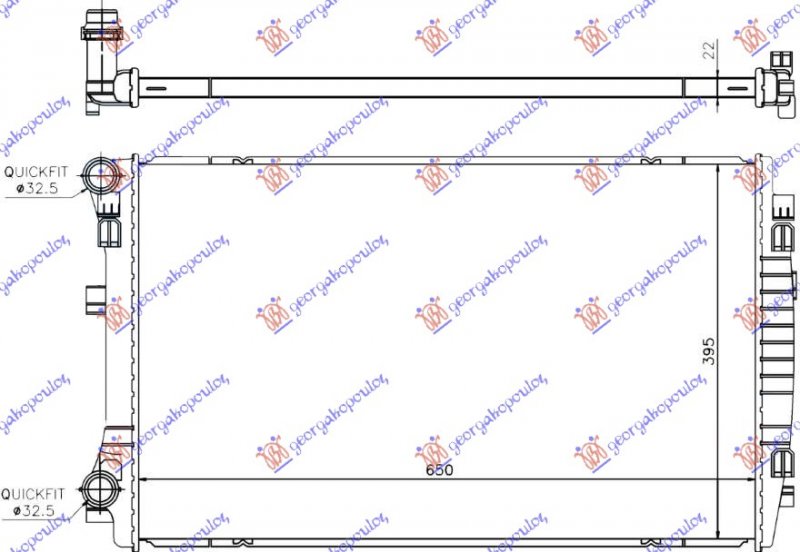 HLAD 1.4-1.6-2.0FSI/SDI M/A +A/C(65x41.5