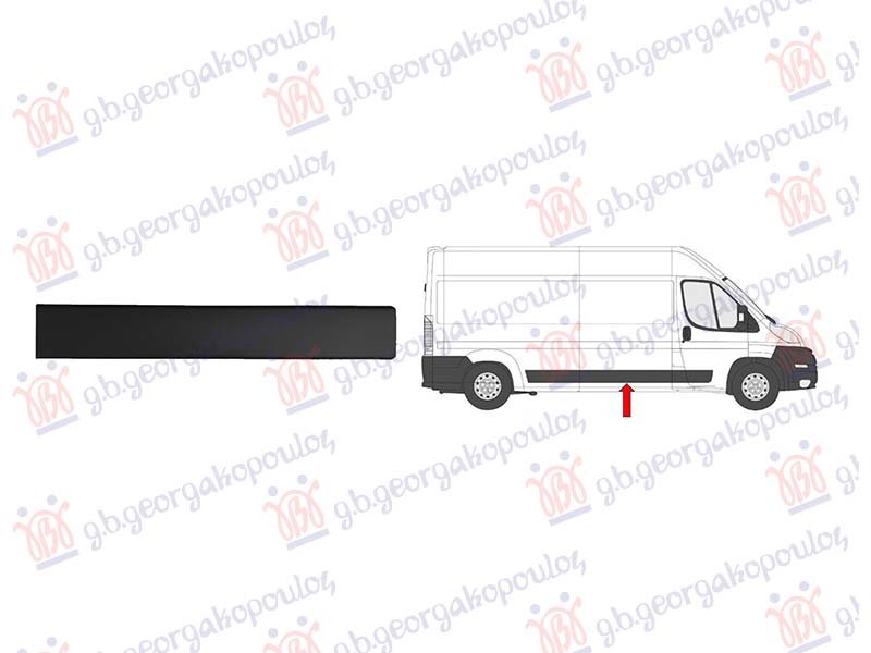 LAJSNA KLIZNIH VRATA CRNA (KRATKA SASIJA)