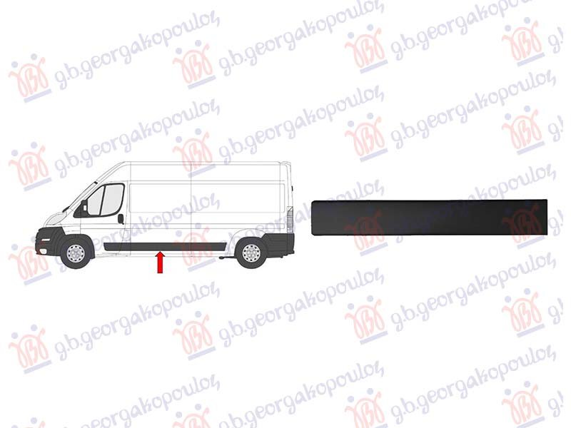 LAJSNA KLIZNIH VRATA CRNA (KRATKA SASIJA)