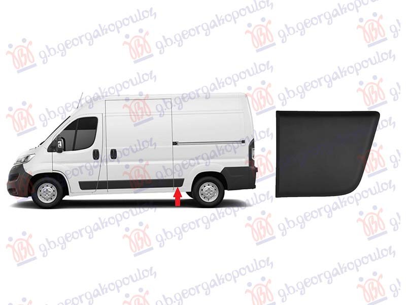 LAJSNA ZADNJEG BLATOBRANA CRNA (PREDNJI DEO) (SREDNJA SASIJA)