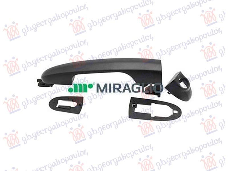 KVAKA PREDNJIH VRATA SPOLJASNJA CRNA