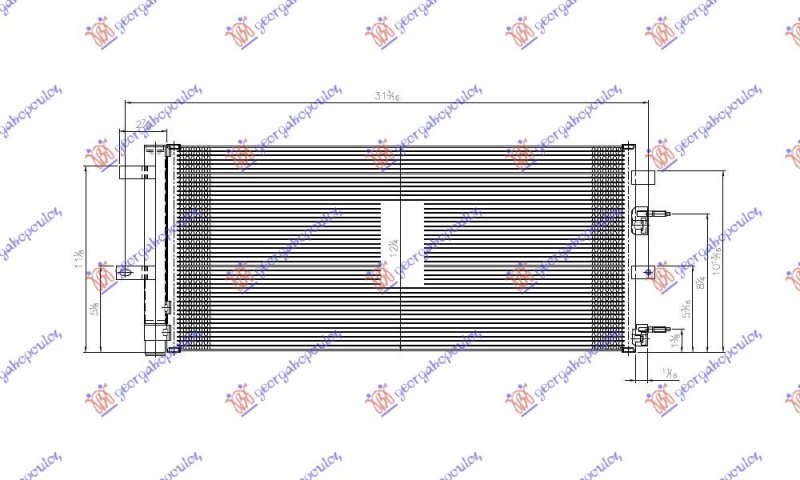 HLAD KLIME 1.6-2.0 BENZ-ETP.(69x28.6x16