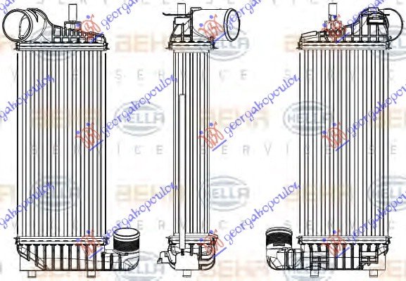 HLAD INTERC. 1.6TDCi (334x156x64)