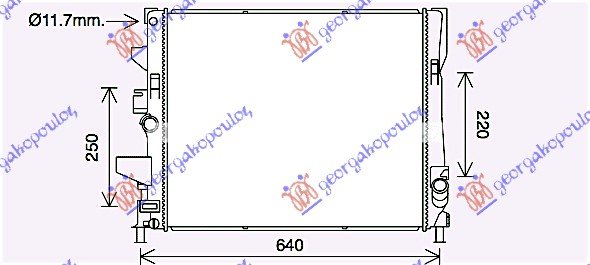 HLAD. 1.0 EcooBoost AUTO 15- 547x448x26)