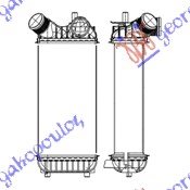 HLAD INTERCOOLER 1.6 TDCi (298x156x80)