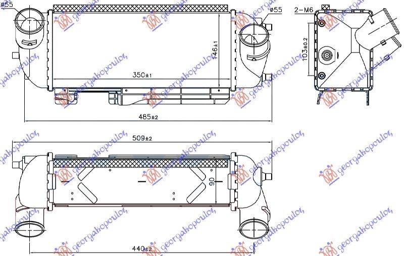 HLAD.INTERC.2.0 CRDI (350x146x90)