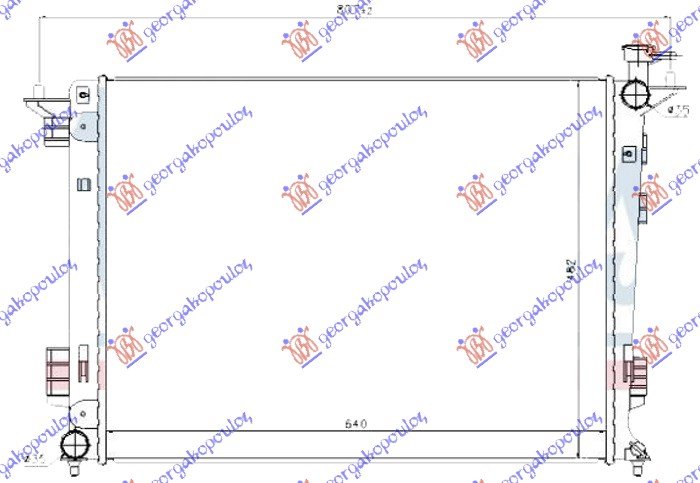 HLAD. MOTORA 2.0-2.4BEN MAN(64x48)KOREJA