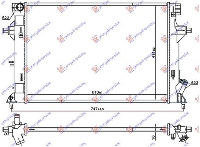 HLA 1.4/1/6 Mpi BEN MEH(610x411x16)(KOYO