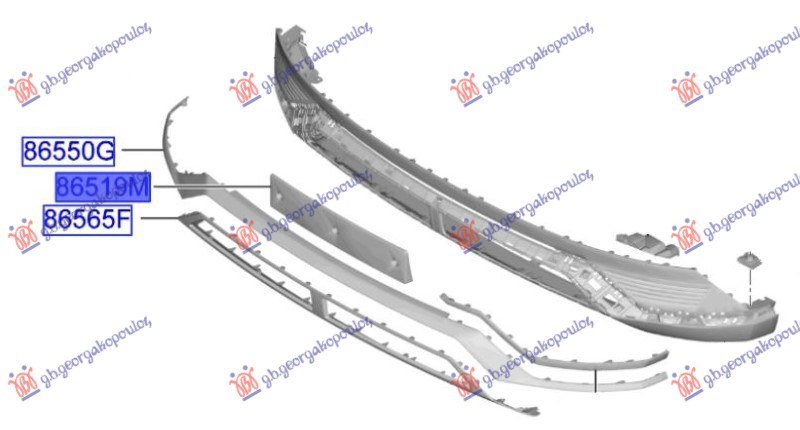 DRZAC PREDNJE TABLICE PLASTICNI -2024 (O)