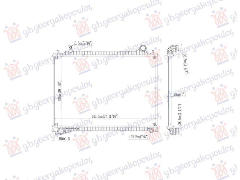 HLADNJAK MOTORA 3.0/5.0 BENZIN/DIZEL (MAN) (705x485)