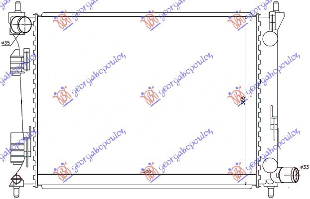 HLAD MOTORA BENZIN (50x38.5x12)