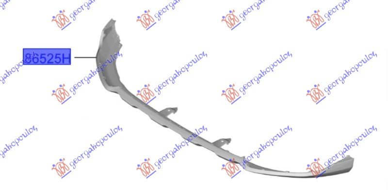 PREDNJI BRANIK DONJI CRNI