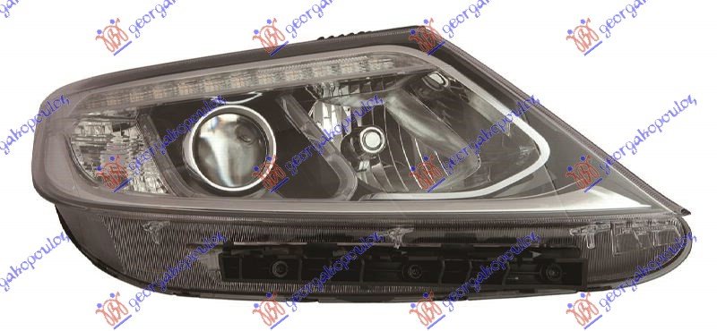 FAR EL.(H7/H7)SA LED DNEV.SVET.(DEPO)