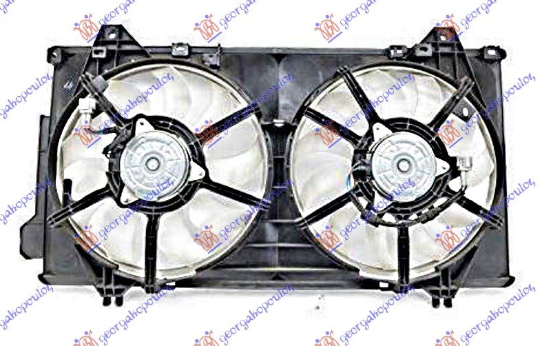 VENTILATOR KOMPL. 2.0-2.4 BENZIN (DUPLI)