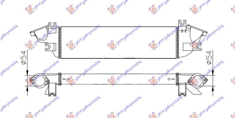 HLAD INTERC 2.4 DI-D DIZEL (575x175x50)