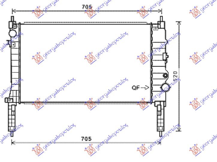 HLADNJAK 1.4 16v TURBO BENZ MANUAL