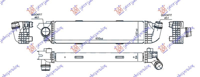 HLAD.INTER.1.6 CDTi DIESEL(650x161x64)