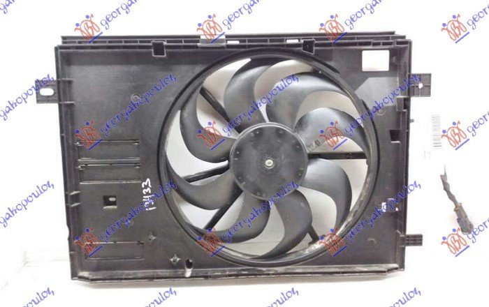 VENTILATOR KOMPL.BENZ-DIZ (JEDAN)(2PIN)