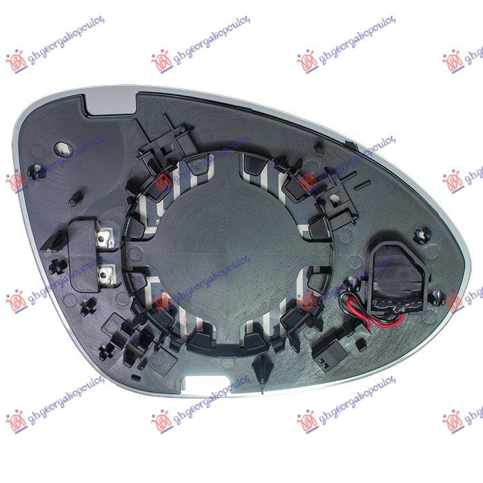 STAKLO RETROVIZORA SA GREJACEM (MRTAV UGAO) (KONVEKSNO)