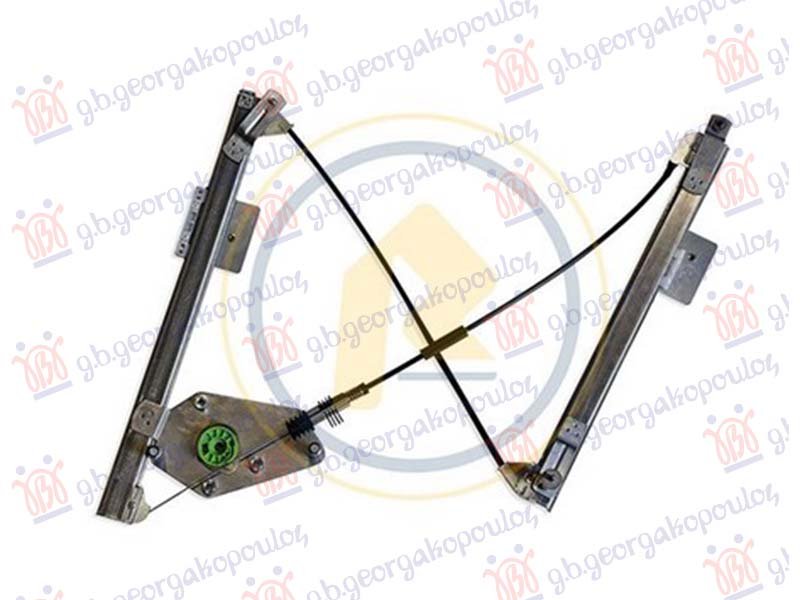 PODIZAC PREDNJEG PROZORA ELEKTRICNI (BEZ MOTORA)