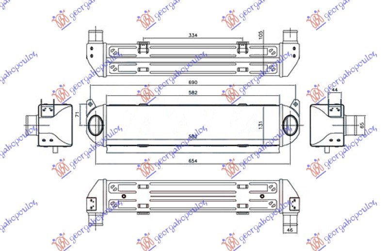 HLAD.INTER. 2.7 Tdi DIZEL (ALUMINIJUM)