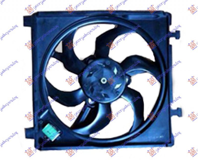 VENTILATOR KOMPLET(340mm)(120W)(3pin)