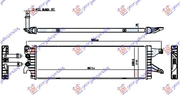 DODAT.HL.2.0Tdi(62/75KW)DIZ(695X210X26)