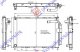 HLADNJAK MOTORA I KLIME 1.0/1.2/1.4/1.6 BENZIN (51x38x3.8) (NRF)
